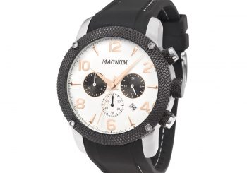 Relogio Magnum Masculino - MA34629T - Prata com Fundo Branco - Relojoaria e  Joalheria Tic Tac